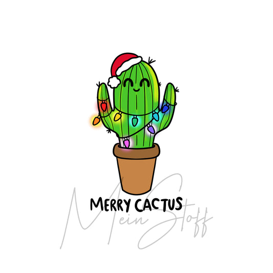 Bügelbild Merry Cactus